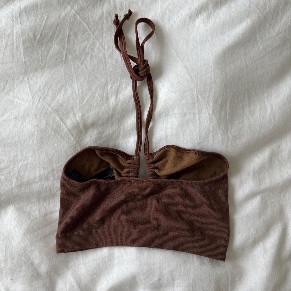 Urban Outfitters Brown Crop Top